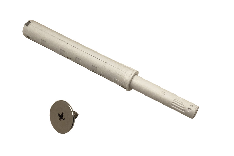 reten push embutido gris