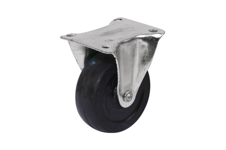 rueda 2" base goma  fija