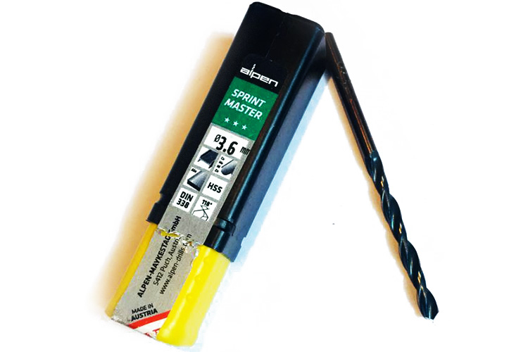 broca metal     3,6 hss p/guia r