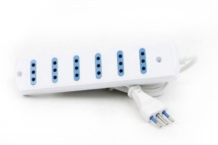 alargador multiple 6 p 10am 5 mt