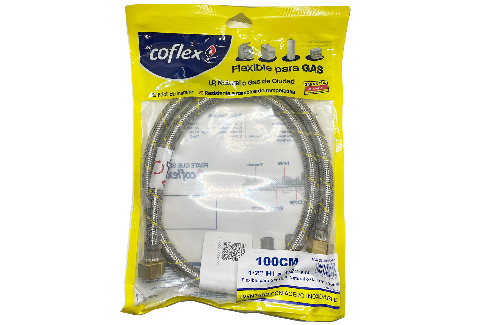 llave angular con flexible hi hi