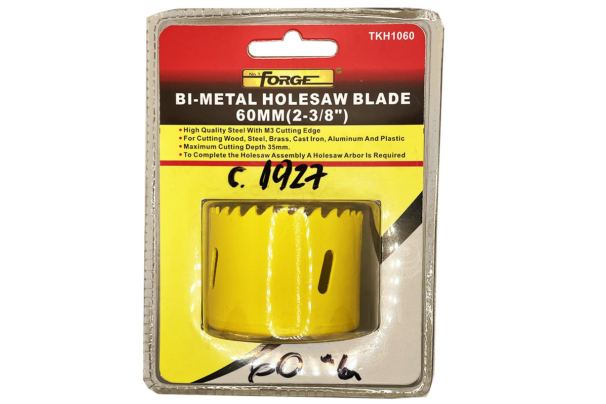 sierra copa  60mm bimetal ligna