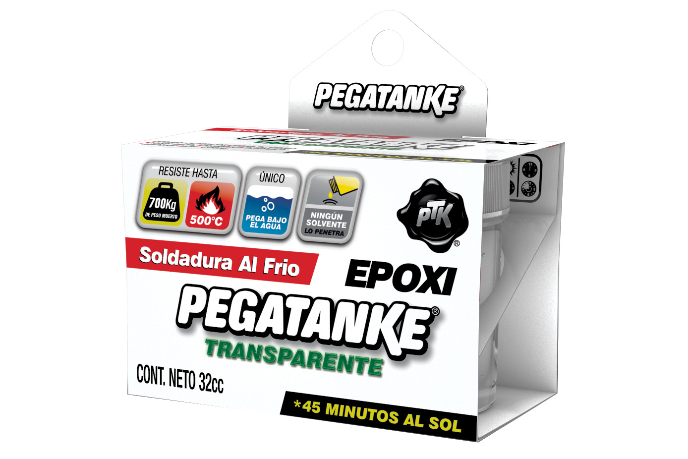 pegatanque transparente  oferta