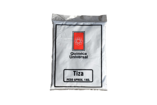 tiza en bolsa  1 kg