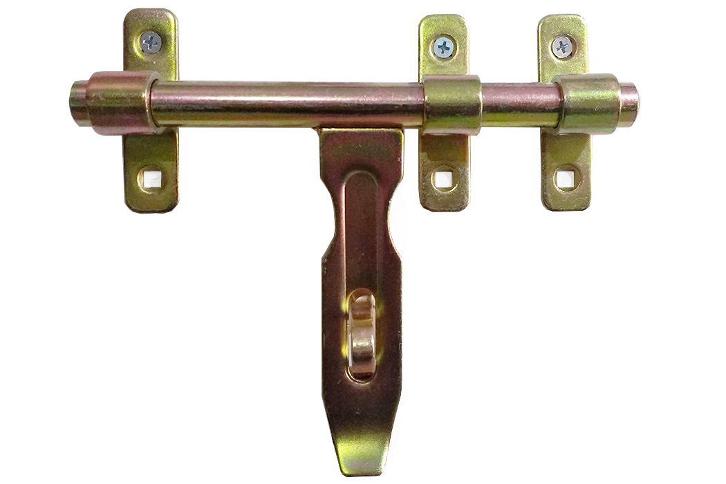 cerrojo carcelero 8"x5/8 negro