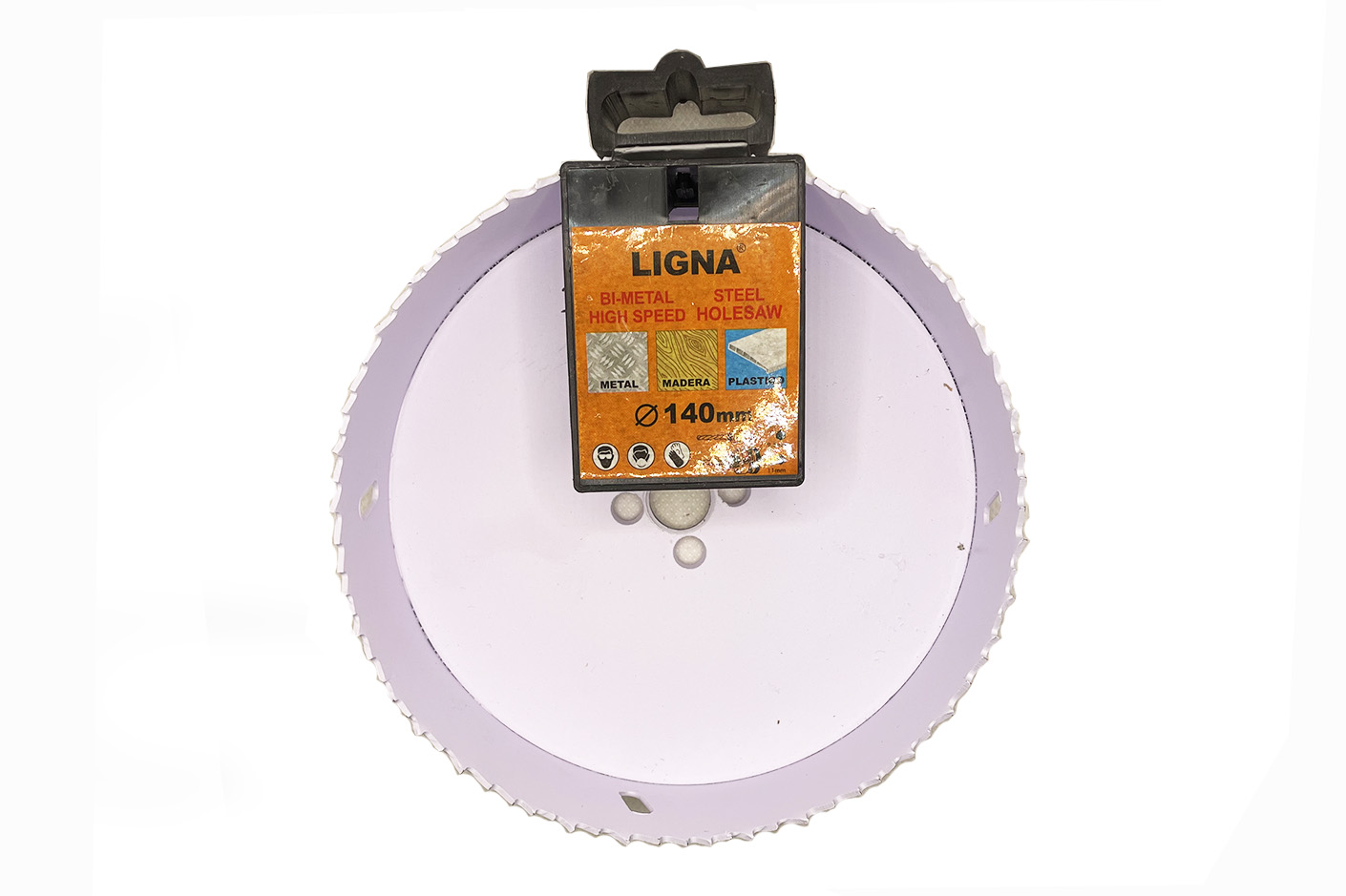 sierra copa 140mm bimetal ligna