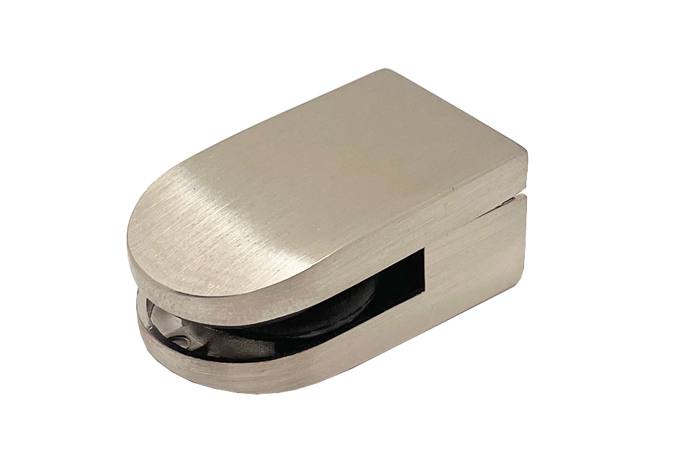 soporte p/vidrio de 6 a 12mm satin