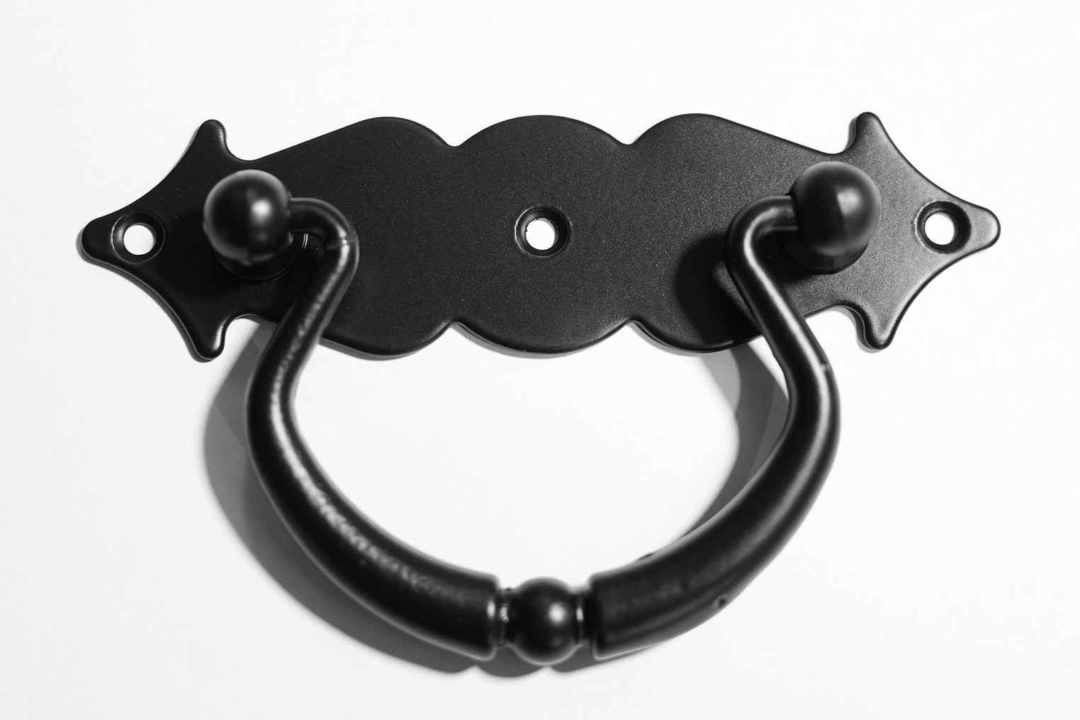 tirador 1003 acero negro