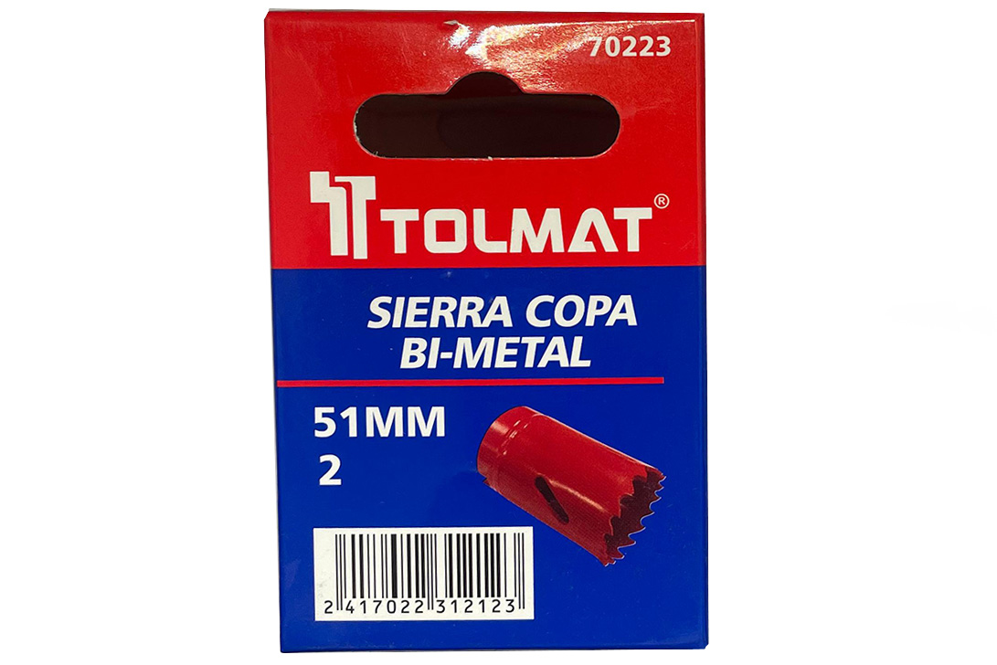 sierra copa  52mm bimetal ligna