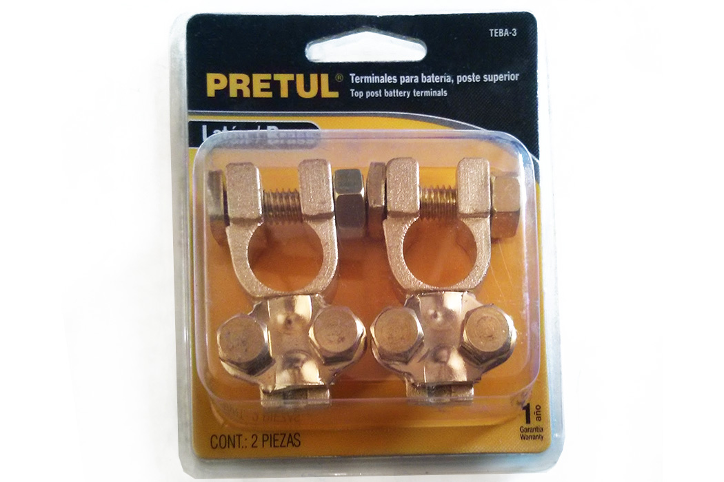 bornes bronce bateria par